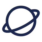 Planet SVG Icon